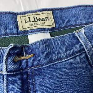 L.L.Bean Fleece-Lined Jeans Men’s 42×29 • Relaxed Fit • Blue Denim